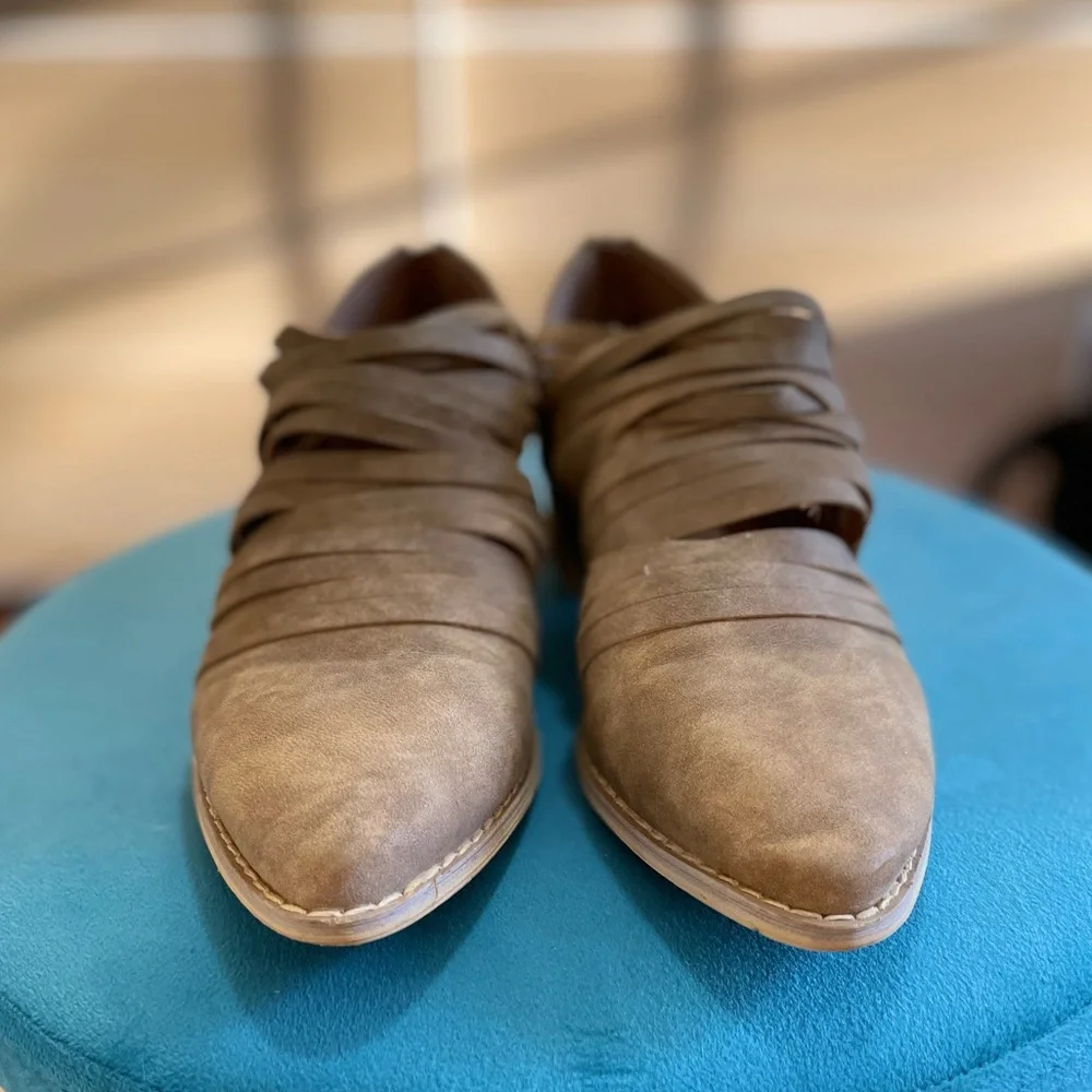 Free Soul Shredded Booties by Mi.iM